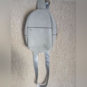 Elegant Light Gray Women's Backpack